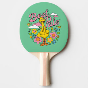 Sesame Street Best Yellow Bird Pals Ping Pong Paddle
