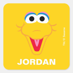 Sesame Street Big Bird - Back to School Labels