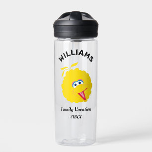 Sesame Street Big Bird Family Vacation Water Bottle