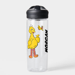 Sesame Street Big Bird & Little Bird Add Name Water Bottle