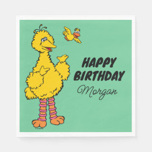 Sesame Street Big Bird & Little Bird Birthday Napkin