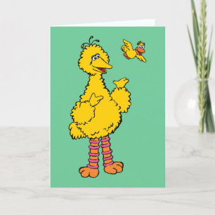 Sesame Street   Big Bird & Little Bird Holiday Card