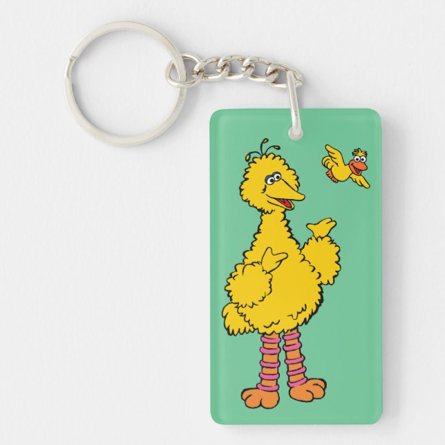 Sesame Street | Big Bird & Little Bird Key Ring (Front)