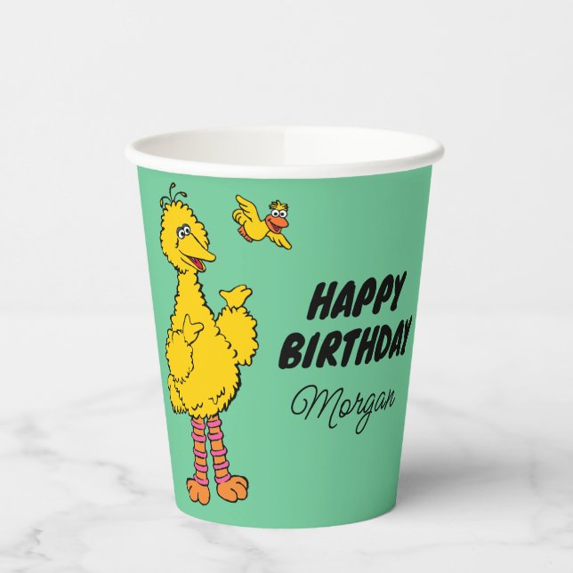 Sesame Street | Big Bird & Little Bird Paper Cups (Left)