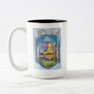 Sesame Street   Big Bird - Loved Two-Tone Coffee Mug