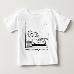 Sesame Street   Big Bird Relax Refresh Recharge Baby T-Shirt
