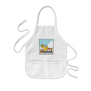 Sesame Street Big Bird Relax Refresh Recharge Kids Apron