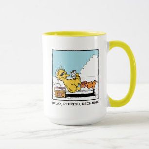 Sesame Street Big Bird Relax Refresh Recharge Mug