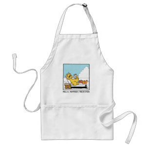 Sesame Street Big Bird Relax Refresh Recharge Standard Apron