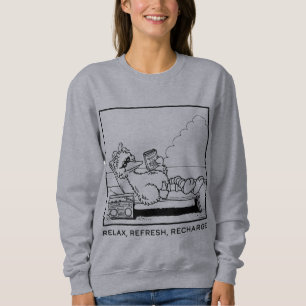 Sesame Street   Big Bird Relax Refresh Recharge Sweatshirt