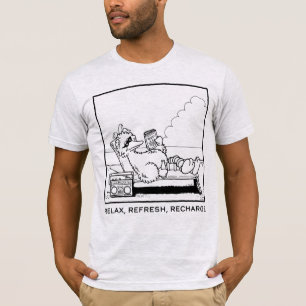 Sesame Street   Big Bird Relax Refresh Recharge T-Shirt