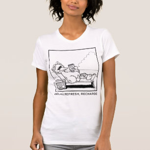 Sesame Street Big Bird Relax Refresh Recharge T-Shirt