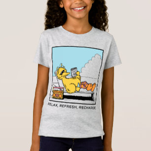 Sesame Street   Big Bird Relax Refresh Recharge T-Shirt