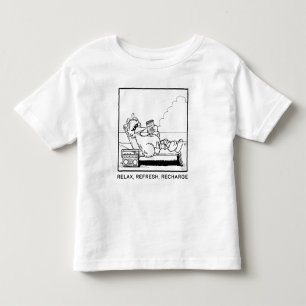 Sesame Street Big Bird Relax Refresh Recharge Toddler T-Shirt