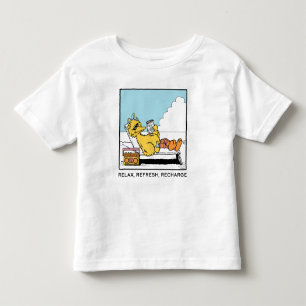 Sesame Street Big Bird Relax Refresh Recharge Toddler T-Shirt