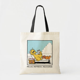 Sesame Street Big Bird Relax Refresh Recharge Tote Bag