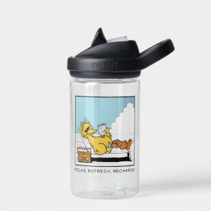 Sesame Street Big Bird Relax Refresh Recharge Water Bottle