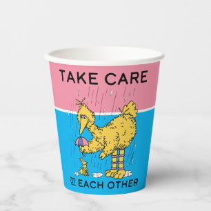 Sesame Street   Big Bird Take Care of Each Other Paper Cups