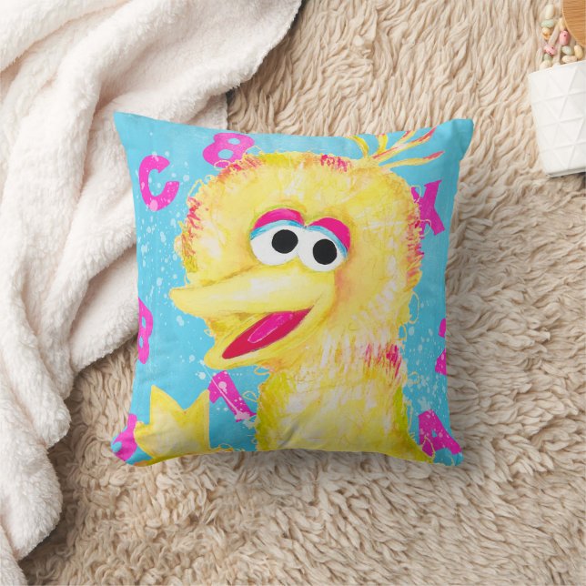 Sesame Street | Big Bird Waving Cushion (Blanket)