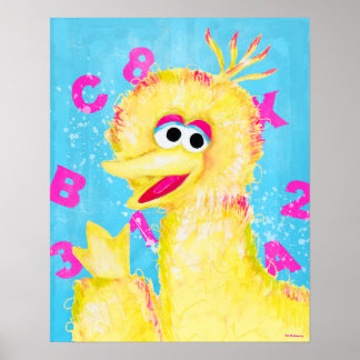 Sesame Street | Big Bird Waving Poster