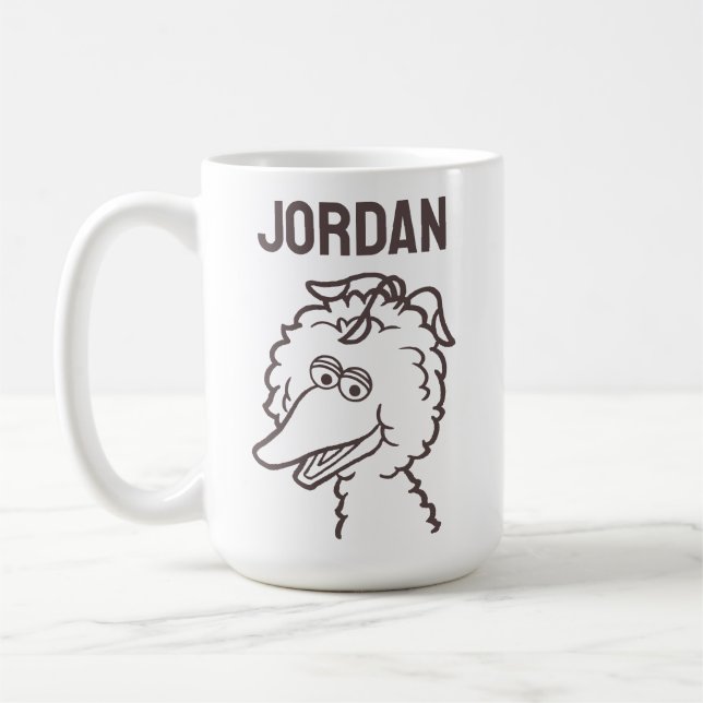 Sesame Street | Bird Bird | Add Your Name Coffee Mug (Left)