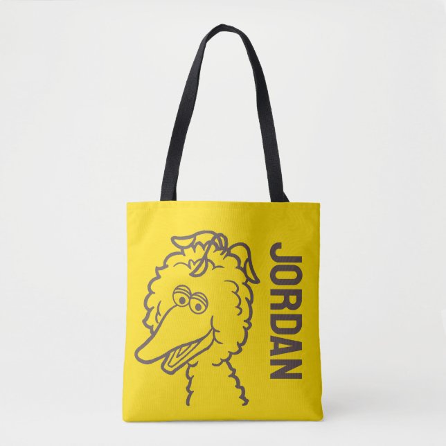Sesame Street | Bird Bird | Add Your Name Tote Bag (Front)