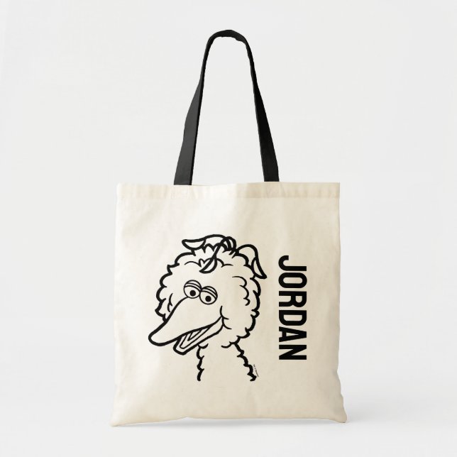Sesame Street | Bird Bird | Add Your Name Tote Bag (Front)