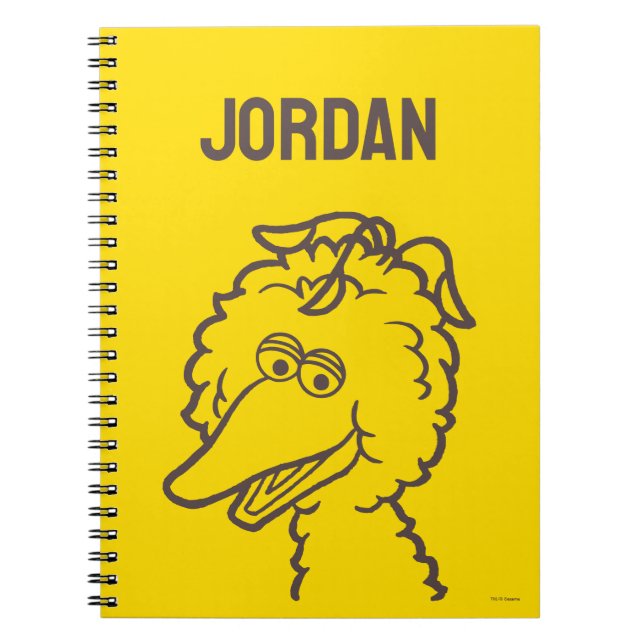 Sesame Street | Bird Bird Bright | Add Your Name Notebook (Front)