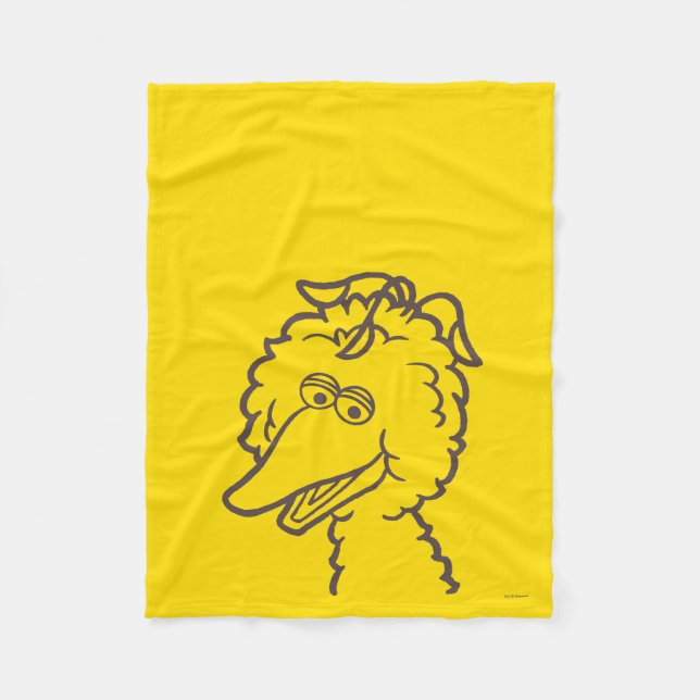 Sesame Street | Bird Bird Bright Fleece Blanket (Front)