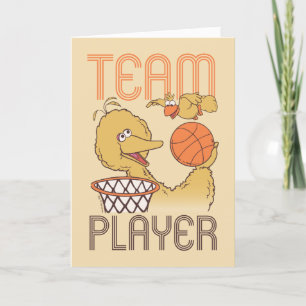 Sesame Street Bird Bird Team Player Holiday Card