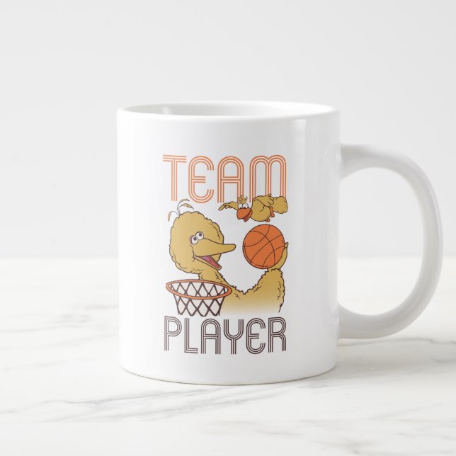 Sesame Street | Bird Bird Team Player Large Coffee Mug (Right)