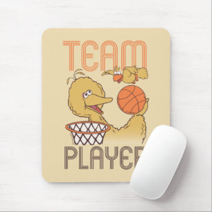 Sesame Street Bird Bird Team Player Mouse Mat