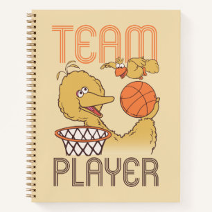 Sesame Street Bird Bird Team Player Notebook