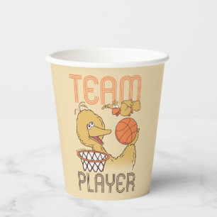 Sesame Street   Bird Bird Team Player Paper Cups