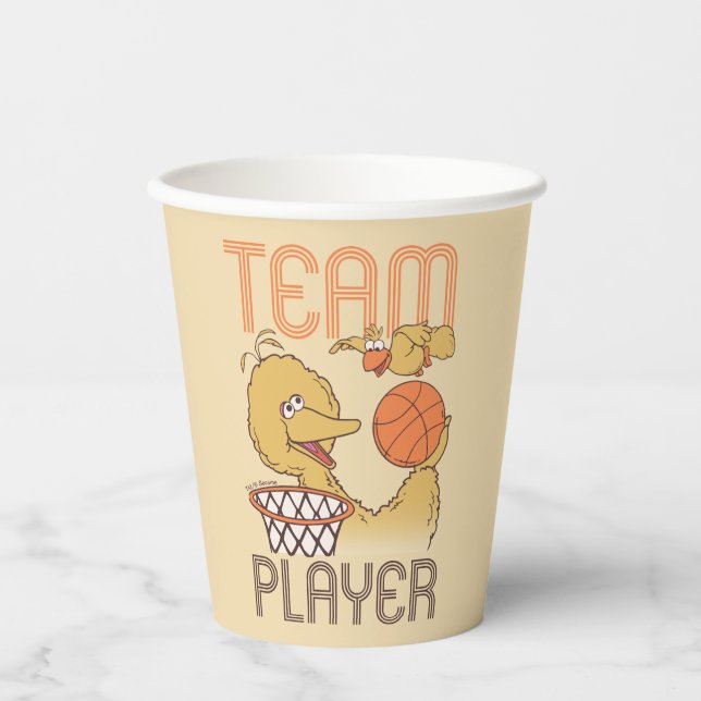 Sesame Street | Bird Bird Team Player Paper Cups (Front)