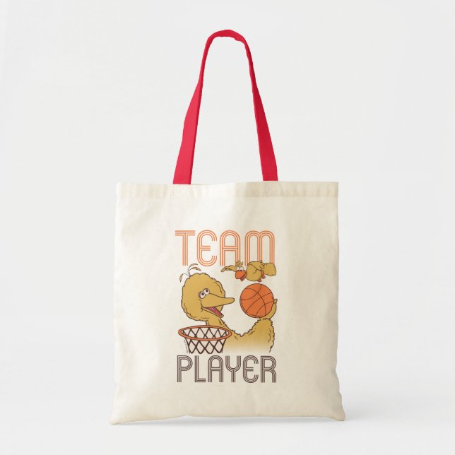 Sesame Street | Bird Bird Team Player Tote Bag (Front)