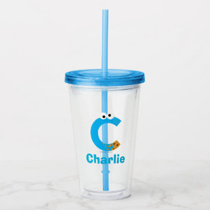 Sesame Street   C is for Cookie Monster Acrylic Tumbler