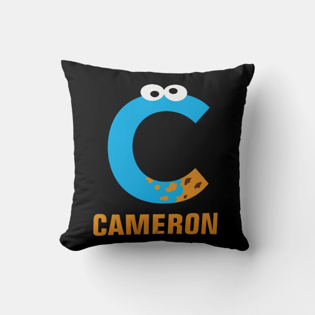 Sesame Street | C is for Cookie Monster Cushion (Front)
