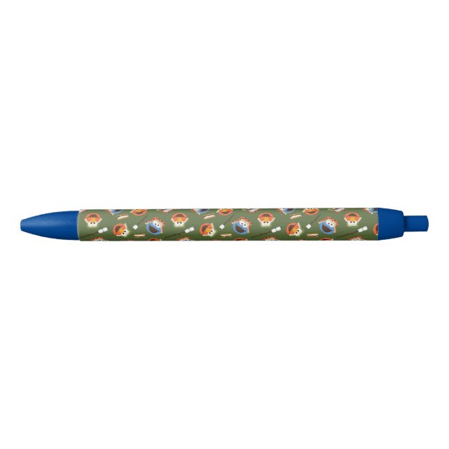 Sesame Street | Camping Is S'more Fun With Friends Blue Ink Pen (Front)