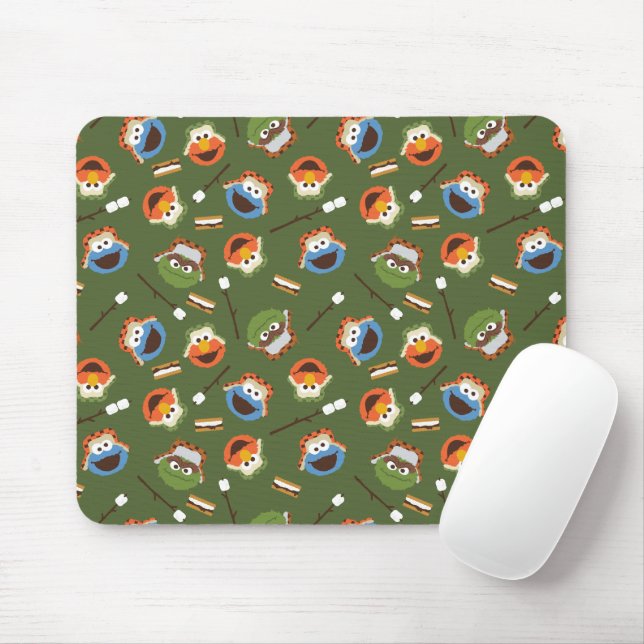 Sesame Street | Camping Is S'more Fun With Friends Mouse Mat (With Mouse)