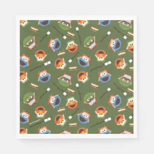 Sesame Street   Camping Is S'more Fun With Friends Napkin