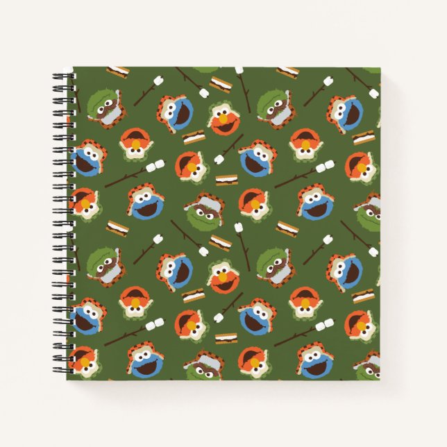 Sesame Street | Camping Is S'more Fun With Friends Notebook (Front)