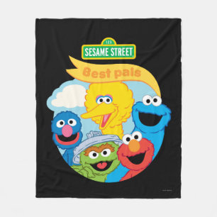 Sesame Street Character Art Fleece Blanket