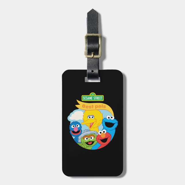 Sesame Street Character Art Luggage Tag (Front Vertical)