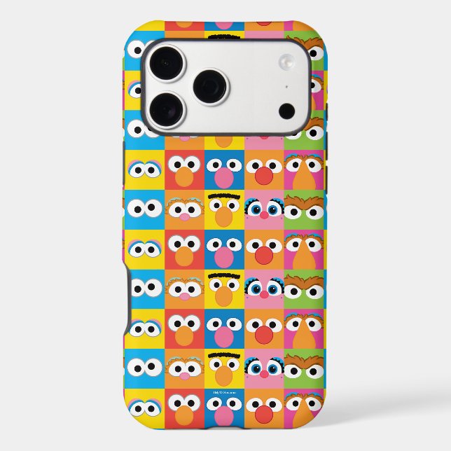 Sesame Street Character Eyes Pattern (Back)