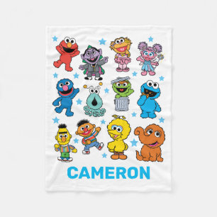 Sesame Street Character Fleece Blanket