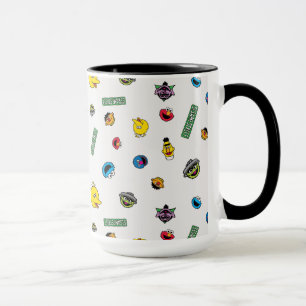 Sesame Street Character Pattern Mug