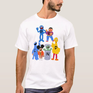 Sesame Street Characters   Be Kind - Sign Language T-Shirt