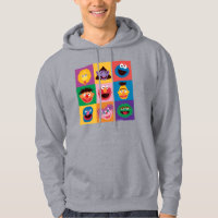 Sesame Street Characters | Colorblock Grid