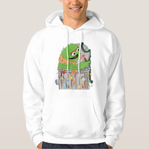 Sesame Street   Christmas Oscar the Grouch Hoodie